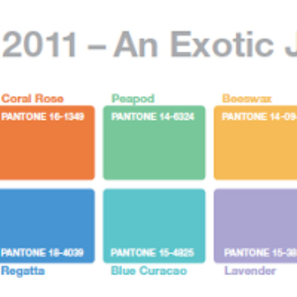 2011 Pantone Spring Colors