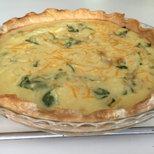 Thanksgiving Leftovers Quiche